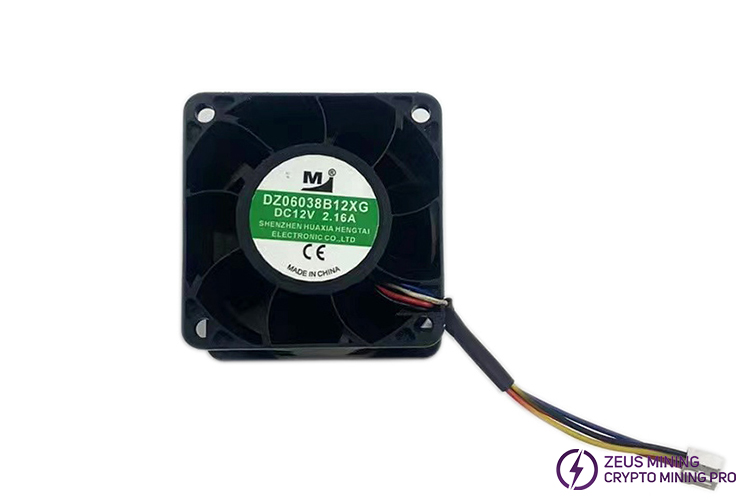 DZ06038B12XG 12V 2.16A 60mm fan for Whatsminer PSU DZ06038B12XG 12V 2.16A 60mm fan for Whatsminer PSU