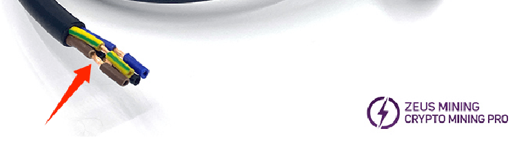 cut off the rubber protective layer of the cord cut off the rubber protective layer of the cord