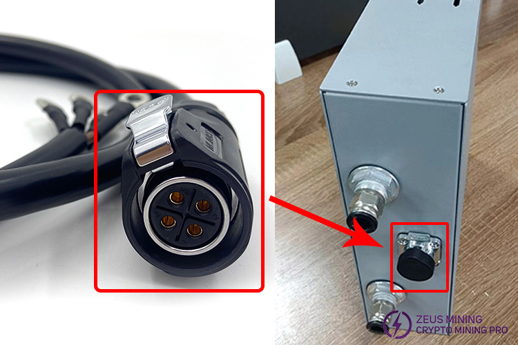 Antminer S19 Pro+ Hyd power cord