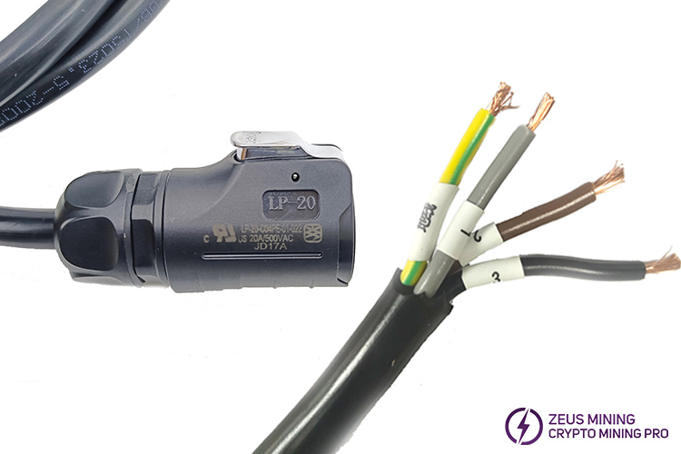 Antminer S19 Hydro PSU cable Antminer S19 Hydro PSU cable