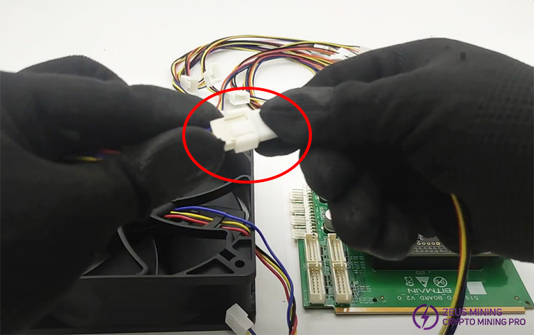 Antminer 4p fan extension cable