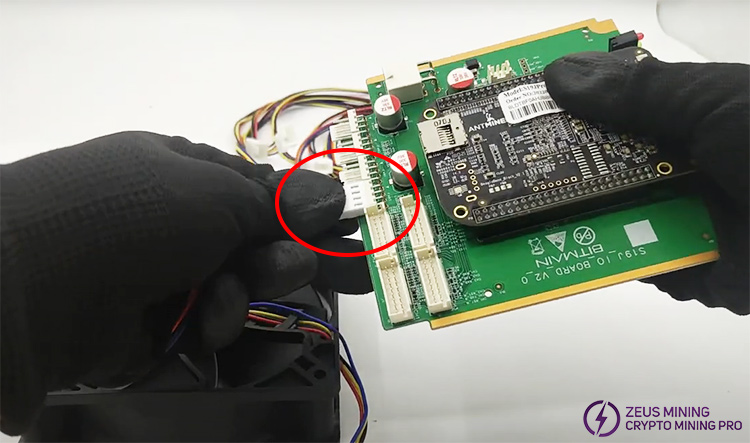 4P fan extension cable ports replace