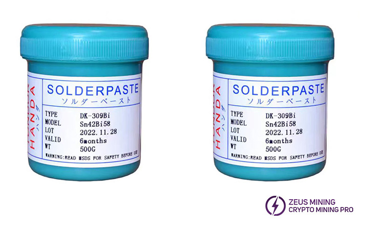 usage illustrate for DK-309Bi low-temperature solder paste usage illustrate for DK-309Bi low-temperature solder paste