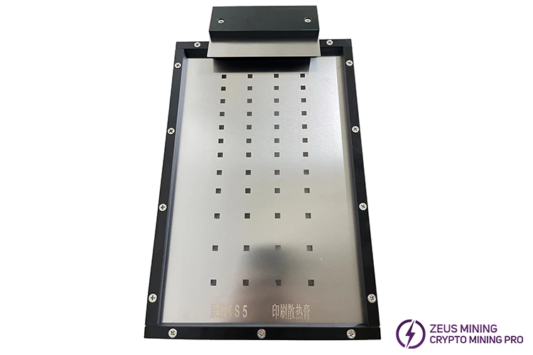 Antminer KS5 hash board thermal grease template