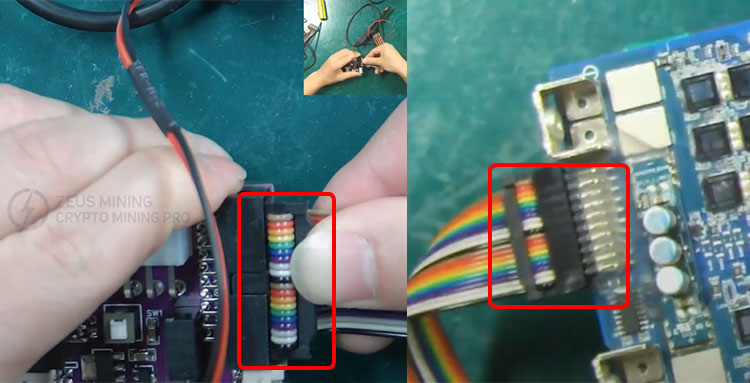 short board connected to hash board