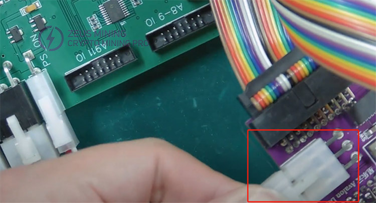 Shorting board to connect to DC power supply