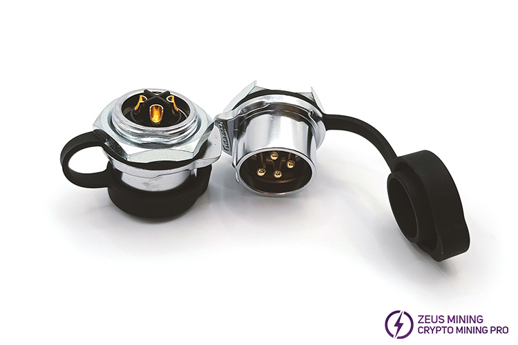 Lp20 aviation plug connector 4pin waterproof solder Lp20 aviation plug connector 4pin waterproof solder