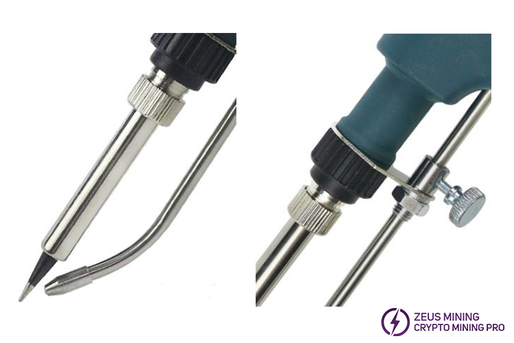 manual solder gun adjustable temperature 80W