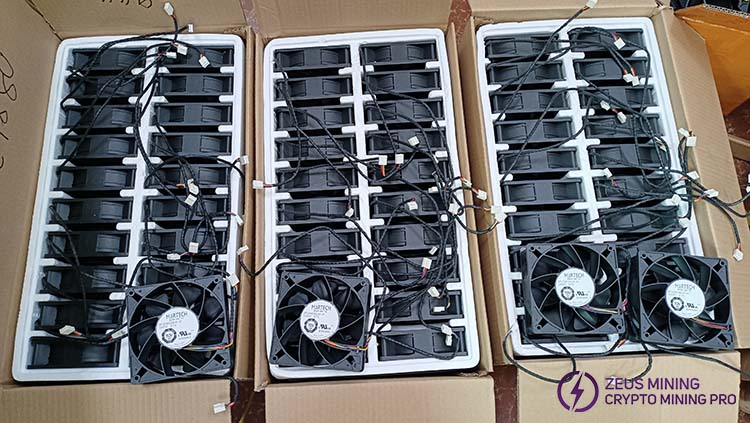 DF1203812B2UN A1 model fan for Antminer T21