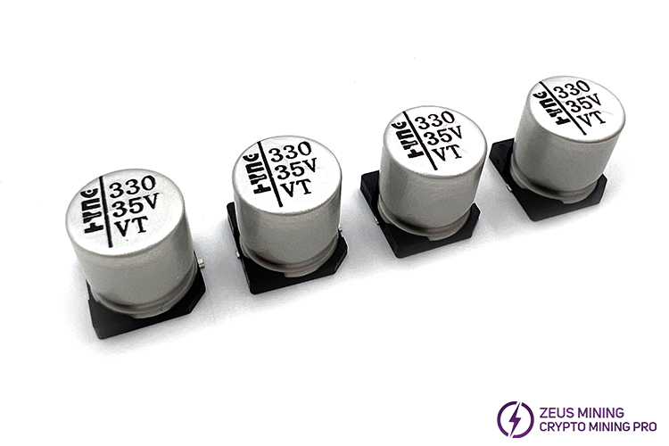 330uF 35VDC Aluminum Electrolytic Capacitors SMD 330uF 35VDC Aluminum Electrolytic Capacitors SMD