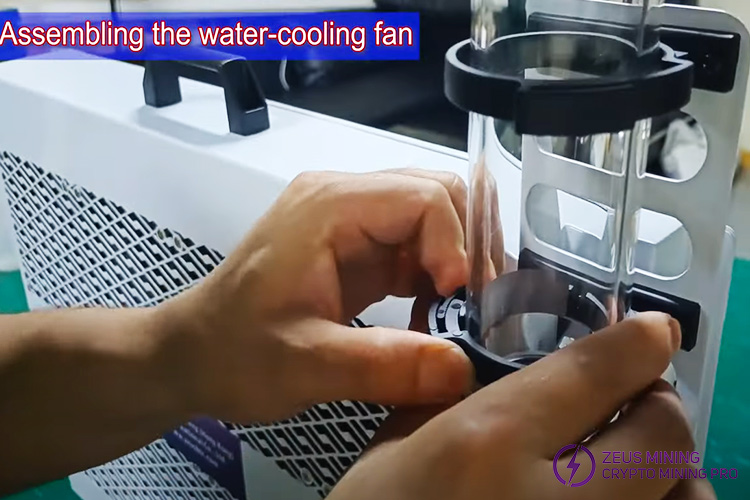 Install the water pump bracket Install the water pump bracket