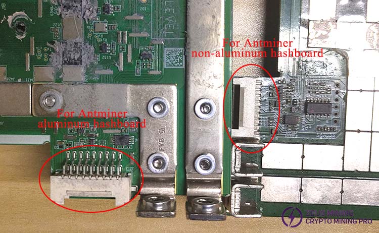 Antminer hash board 18 pin data interface