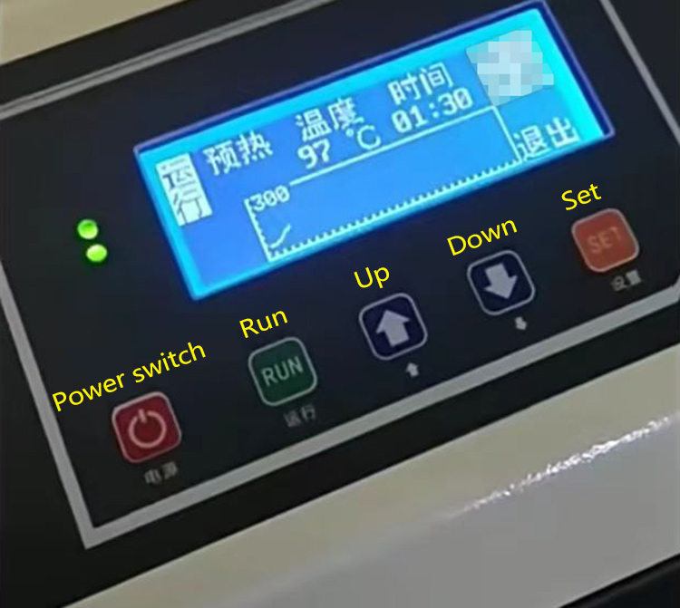 soldering machine button function soldering machine button function