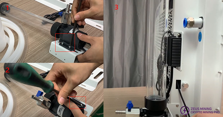 Lian Li water cooled drain pump Lian Li water cooled drain pump