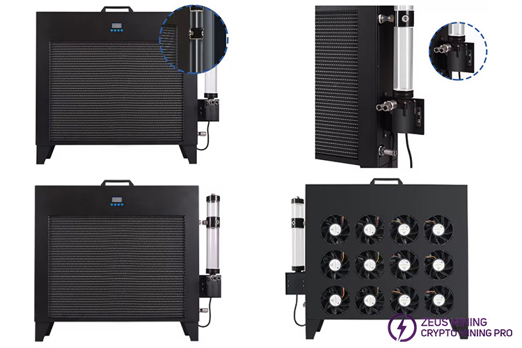 High-efficient Antminer 12.8KW liquid cooling radiator High-efficient Antminer 12.8KW liquid cooling radiator