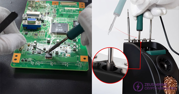 Plug-in soldering iron tips Plug-in soldering iron tips