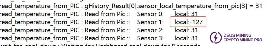 S19 pro+ Hydro sensor NG troubleshooting