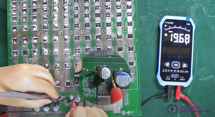 test the hash board boost circuit test the hash board boost circuit