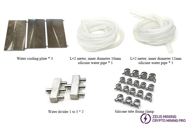 water cooling block kit for Avalon A1346 miner water cooling block kit for Avalon A1346 miner
