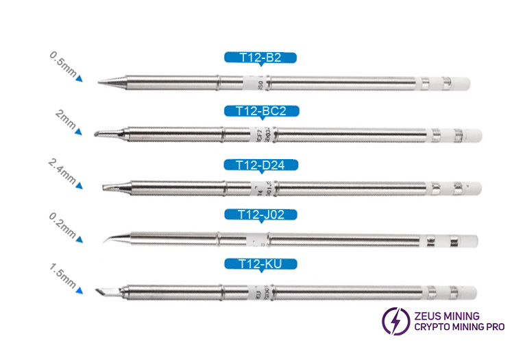 T12 series soldering iron tip kits T12 series soldering iron tip kits