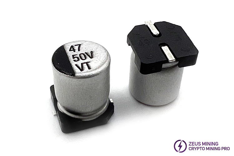 47uF 50VDC Aluminum electrolytic capacitors 47uF 50VDC Aluminum electrolytic capacitors