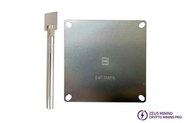Antminer BM1368PB chip tin tool stencil for S21 Antminer BM1368PB chip tin tool stencil for S21