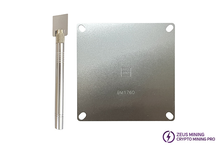 BM1760 ASIC chip tin stencil template BM1760 ASIC chip tin stencil template