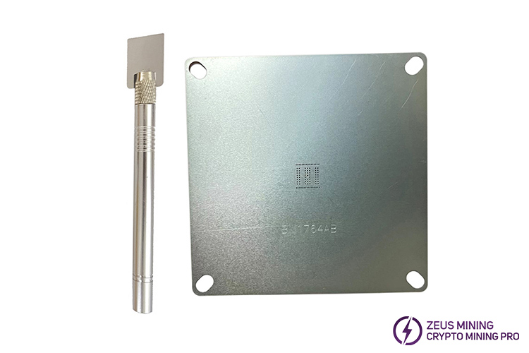 Antminer BM1764 plant tin station tin tool stencil Antminer BM1764 plant tin station tin tool stencil