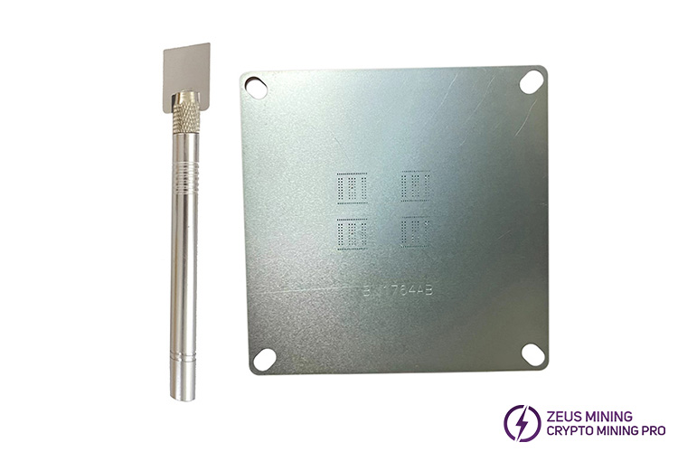 tin tool stencil for BITMAN Antminer D7 ASIC chip tin tool stencil for BITMAN Antminer D7 ASIC chip
