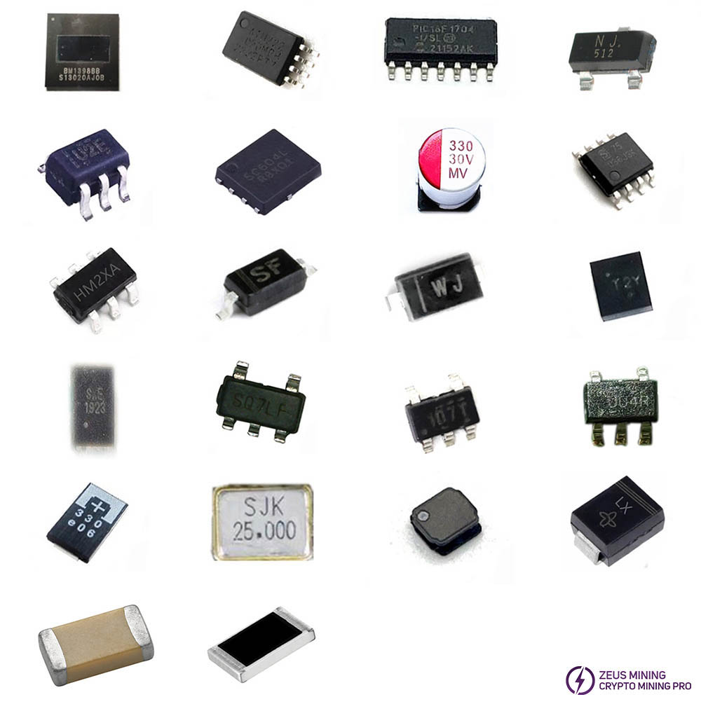 S19 Hydro hash board repair lists S19 Hydro hash board repair lists