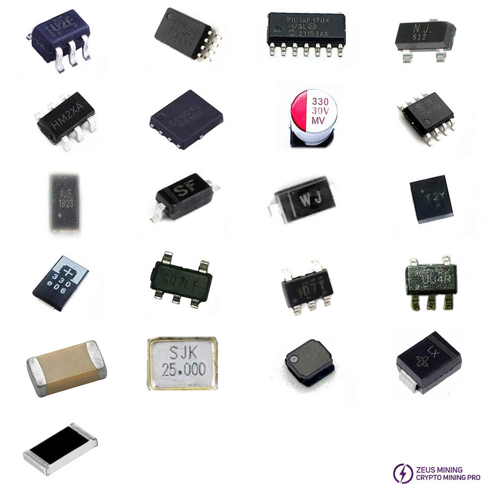 Antminer S19 Hydro HHB28601 hash board repair kits Antminer S19 Hydro HHB28601 hash board repair kits