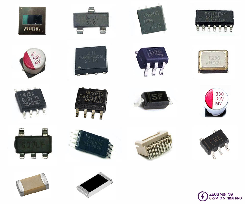 Antminer S19+ hash board BOM list Antminer S19+ hash board BOM list