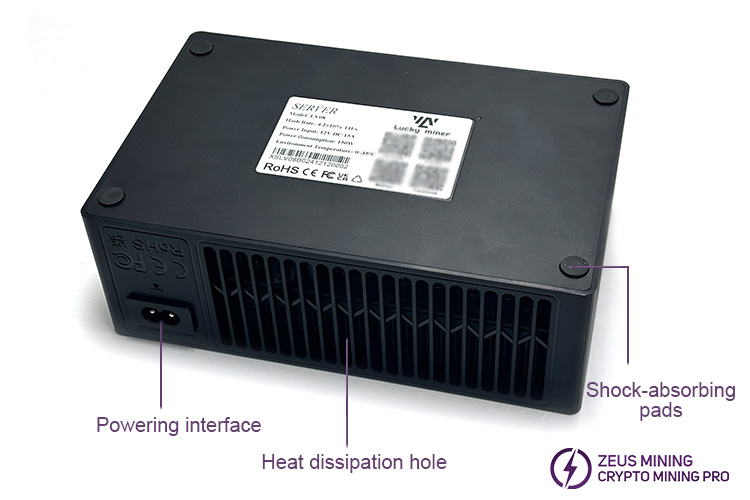 Bitcoins miner 4.5TH/s solo miner LV08