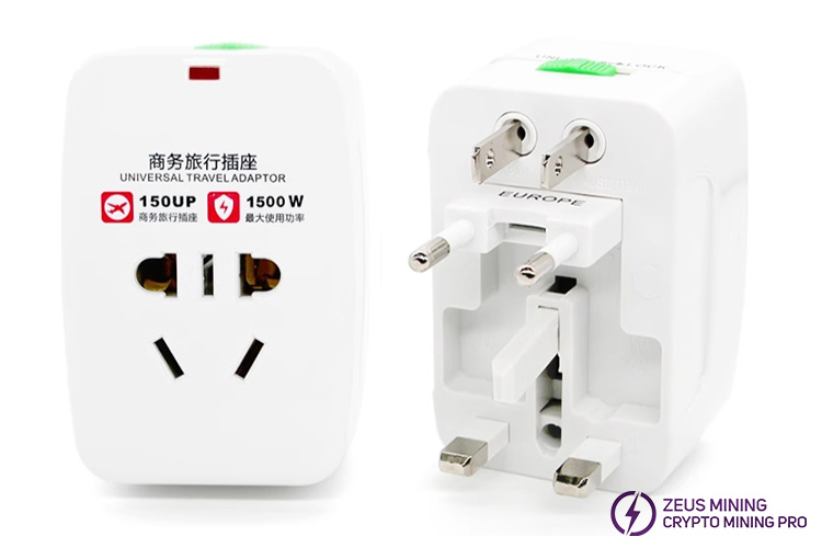 AU US UK EU converter for LV08 miner