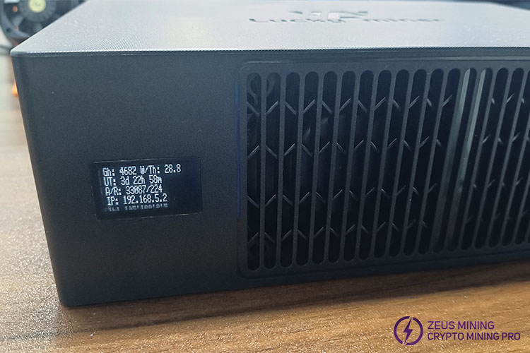 Lucky miner LV08 4.5TH/s Bitcoin miner