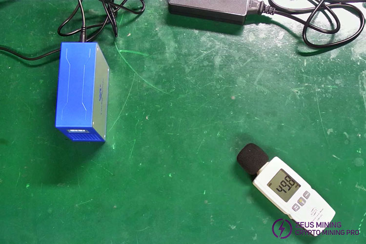 noise test for the LV07 Lucky miner