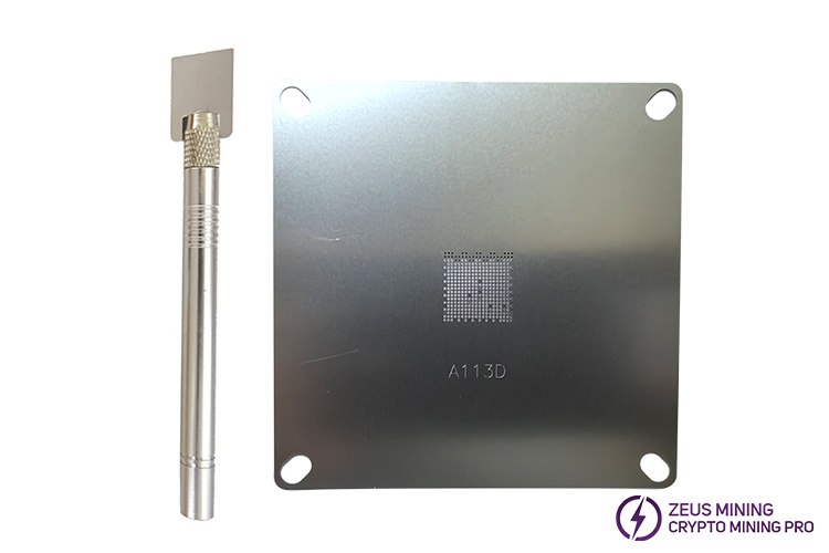 tin tool steel stencil for A113D chip tin tool steel stencil for A113D chip