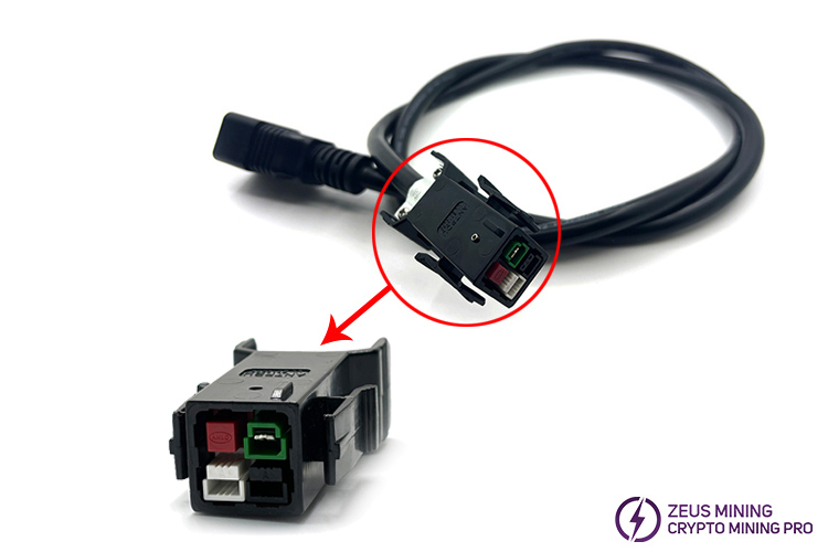 replace Antminer S21 power cable plug