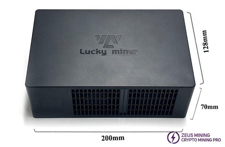 LV08 Lucky miner size