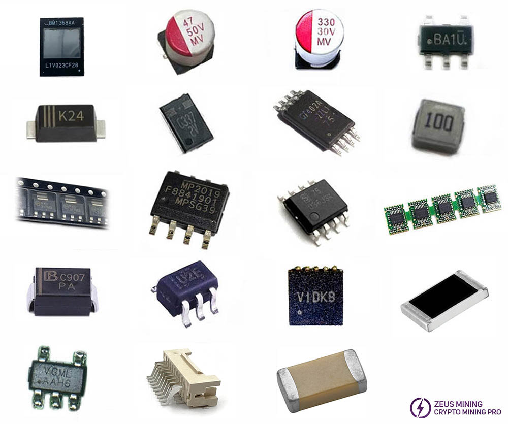 Antminer S21 hash board list with BM1368AA ASIC chip Antminer S21 hash board list with BM1368AA ASIC chip