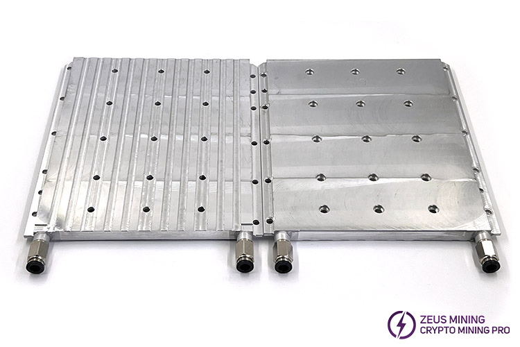 S19XP Hyd aluminum water cooling block