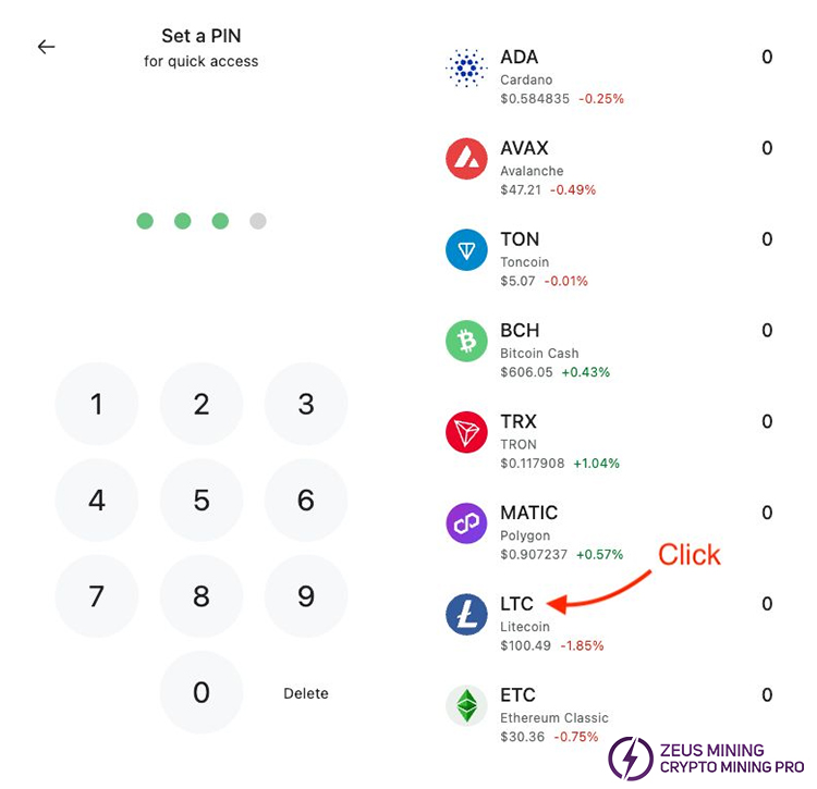 select cryptocurrency type select cryptocurrency type