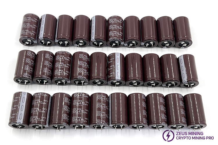 electrolytic capacitor 500V 470uf 30x50mm