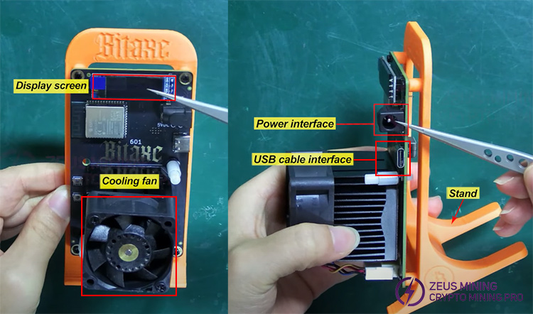Bitaxe Gamma 601 lottery solo miner Bitaxe Gamma 601 lottery solo miner