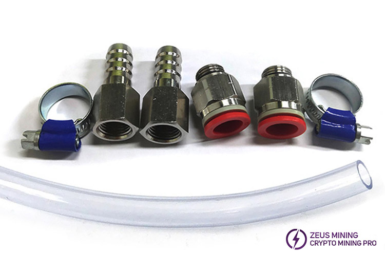 water cooling quick connector 12mm for 1 miner
