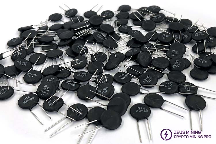 NTC thermistor resistors 8D-20