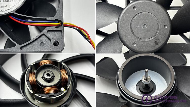 replica MARTECH DF1203812B2UN 12V 2.7A model fan