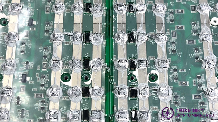 Antminer hash board thermal grease drying up