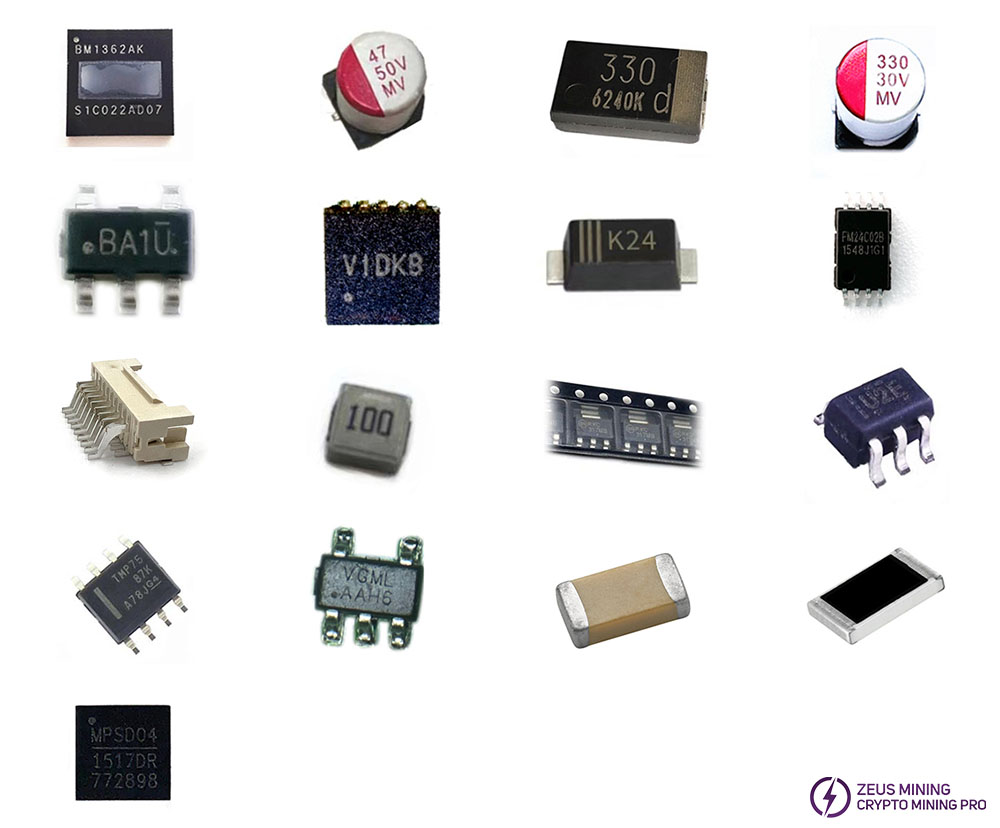 S19j Pro 104T no PIC BHB42631 hash board BOM lists S19j Pro 104T no PIC BHB42631 hash board BOM lists