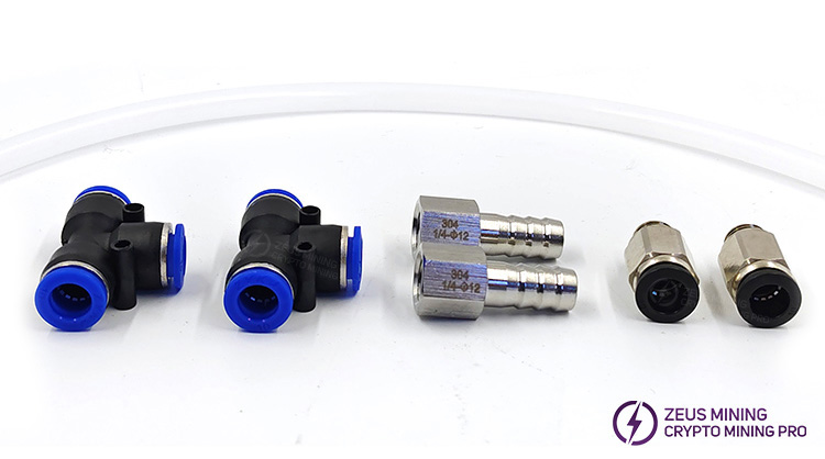 10mm air cooling to water cooling kits